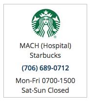 MACH (Hospital) Starbucks